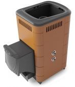 Печь для бани ПБ Тунгуска Чугун ДА ТО терракота